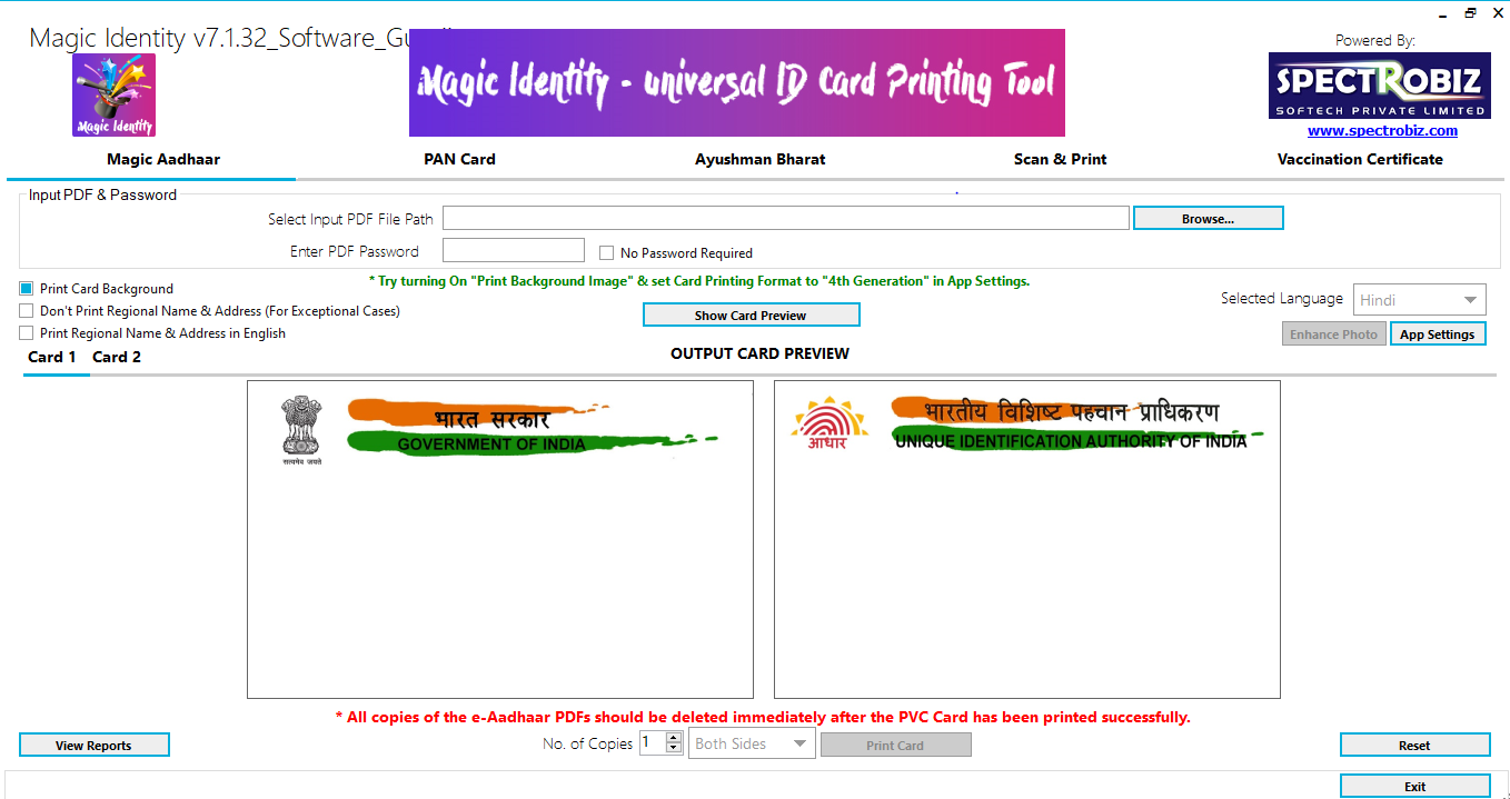 Magic Identity PVC Card Software Keygen and setup (Included)